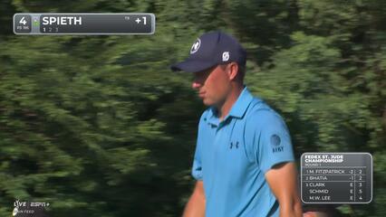 Jordan Spieth | Round 1 | 4th hole | Shot 1 | 2025 FedEx St. Jude