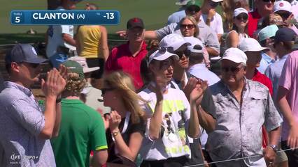 Luke Clanton | Round 4 | 5th hole | Shot 3 | 2025 Cognizant Classic