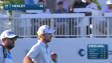 Russell Henley | Round 4 | 17th hole | Shot 1 | 2025 Cognizant Classic