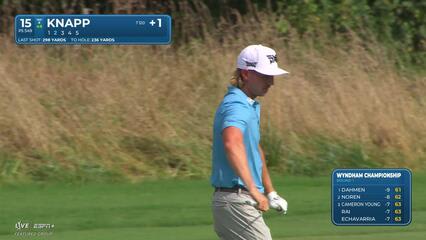 Jake Knapp | Round 1 | 15th hole | Shot 2 | 2025 Wyndham