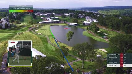 Russell Henley | Round 4 | 17th hole | Shot 1 | 2025 Travelers