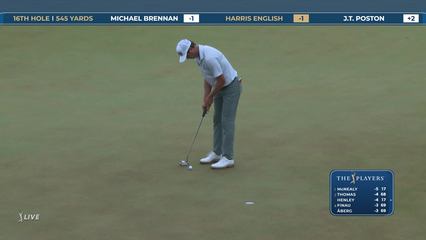Harris English | Round 1 | 16th hole | Shot 4 | 2026 THE PLAYERS