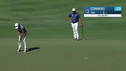 Corey Conners | Round 4 | 16th hole | Shot 4 | 2025 The Sentry