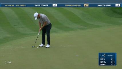 Emiliano Grillo | Round 4 | 10th hole | Shot 4 | 2025 THE PLAYERS