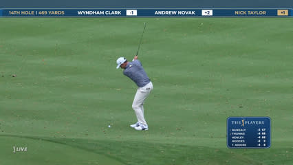 Nick Taylor | Round 1 | 14th hole | Shot 3 | 2026 THE PLAYERS