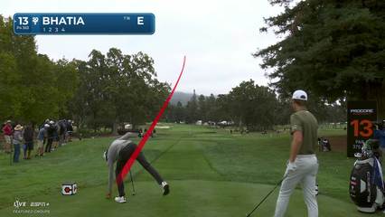 Akshay Bhatia | Round 1 | 13th hole | Shot 1 | 2025 Procore