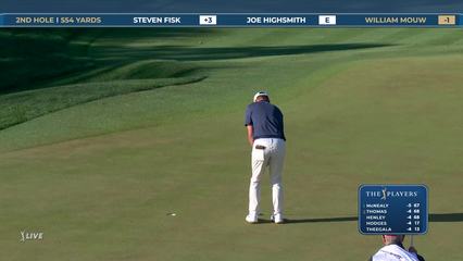 William Mouw | Round 1 | 2nd hole | Shot 5 | 2026 THE PLAYERS