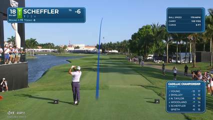 Scottie Scheffler | Round 2 | 18th hole | Shot 1 | 2026 Cadillac