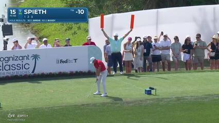 Jordan Spieth | Round 3 | 15th hole | Shot NaN | 2025 Cognizant Classic