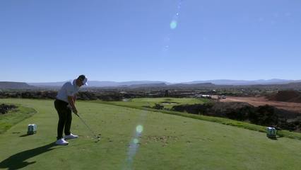 Justin Lower | Round 2 | 3rd hole | Shot 1 | 2025 Bank of Utah