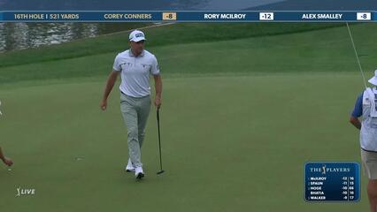 Corey Conners | Round 4 | 16th hole | Shot 4 | 2025 THE PLAYERS