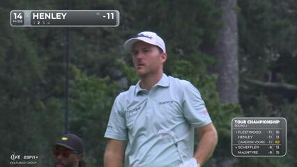 Russell Henley | Round 2 | 14th hole | Shot 2 | 2025 TOUR Championship