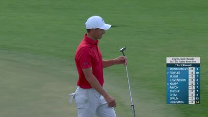 Jordan Spieth | Round 3 | 18th hole | Shot 3 | 2025 Cognizant Classic