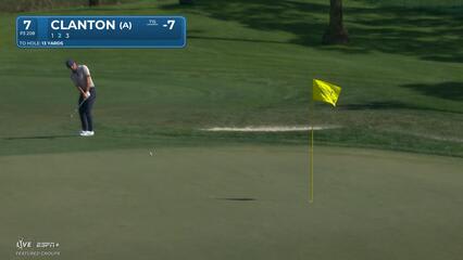 Luke Clanton | Round 2 | 7th hole | Shot 3 | 2025 Cognizant Classic