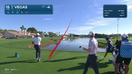 Jhonattan Vegas | Round 2 | 15th hole | Shot 1 | 2025 Cognizant Classic