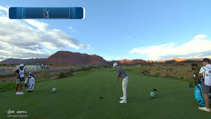Matt McCarty | Round 1 | 14th hole | Shot 1 | 2025 Bank of Utah