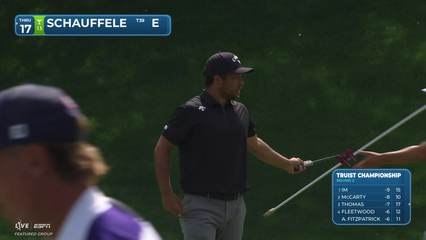 Xander Schauffele | Round 2 | 8th hole | Shot 5 | 2026 Truist Championship