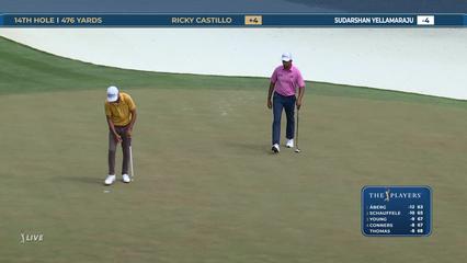 Ricky Castillo | Round 3 | 14th hole | Shot 5 | 2026 THE PLAYERS