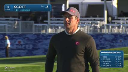 Adam Scott | Round 4 | 11th hole | Shot 3 | 2026 Farmers