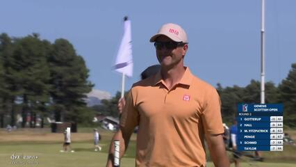 Adam Scott | Round 2 | 5th hole | Shot 4 | 2025 Genesis Scottish Open