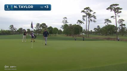 Nick Taylor | Round 2 | 1st hole | Shot 4 | 2025 Houston Open