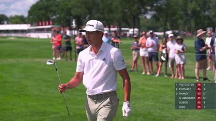 Collin Morikawa | Round 3 | 16th hole | Shot 2 | 2025 Rocket Classic