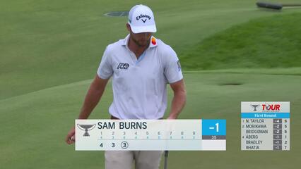 Sam Burns | Round 1 | 3rd hole | Shot 3 | 2025 TOUR Championship