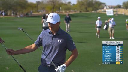 Jordan Spieth | Round 2 | 8th hole | Shot 2 | 2025 WM Phoenix Open