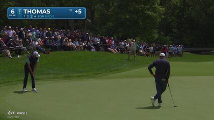 Justin Thomas | Round 3 | 6th hole | Shot 4 | 2025 the Memorial