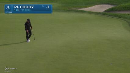 Pierceson Coody | Round 1 | 11th hole | Shot 2 | 2025 Farmers