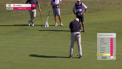 Harry Hall | Round 3 | 4th hole | Shot 3 | 2025 Genesis Scottish Open