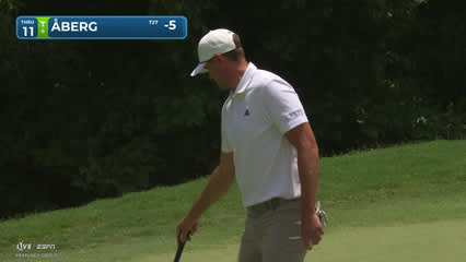 Ludvig Åberg | Round 3 | 11th hole | Shot 5 | 2026 Charles Schwab