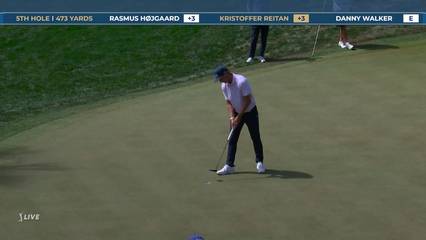 Kristoffer Reitan | Round 2 | 5th hole | Shot 4 | 2026 THE PLAYERS