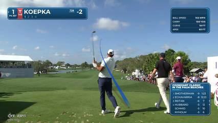 Brooks Koepka | Round 2 | 1st hole | Shot 1 | 2026 Cognizant Classic
