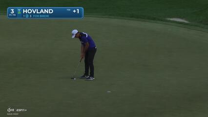Viktor Hovland | Round 1 | 3rd hole | Shot 2 | 2025 Truist Championship
