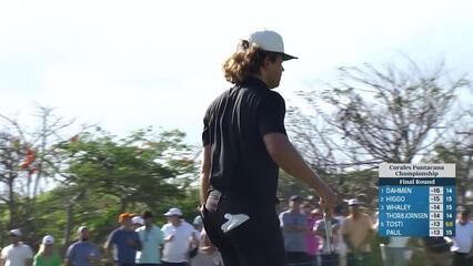 Garrick Higgo | Round 4 | 15th hole | Shot 4 | 2025 Corales Puntacana