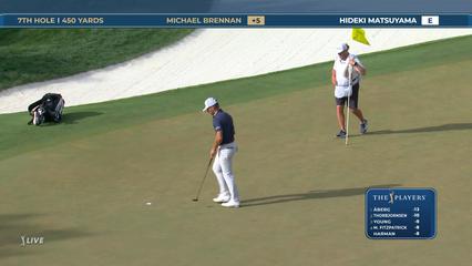 Michael Brennan | Round 4 | 7th hole | Shot 3 | 2026 THE PLAYERS