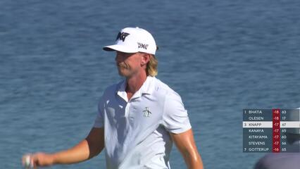 Jake Knapp | Round 3 | 18th hole | Shot 4 | 2025 3M Open