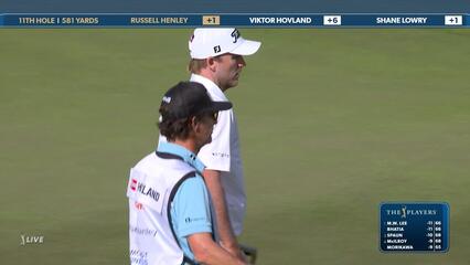 Russell Henley | Round 2 | 11th hole | Shot 4 | 2025 THE PLAYERS