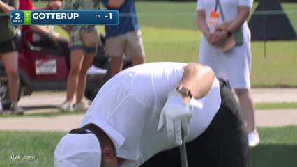 Chris Gotterup | Round 1 | 2nd hole | Shot 1 | -1 Houston Open