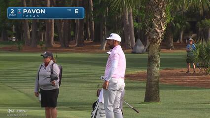 Matthieu Pavon | Round 4 | 2nd hole | Shot 3 | 2025 RBC Heritage