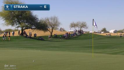 Sepp Straka | Round 1 | 9th hole | Shot 2 | 2025 WM Phoenix Open