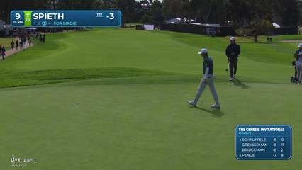 Jordan Spieth | Round 2 | 9th hole | Shot 4 | 2026 The Genesis