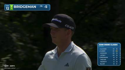 Jacob Bridgeman | Round 2 | 12th hole | Shot 3 | 2026 John Deere