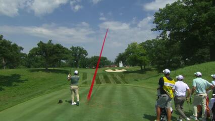 Chris Gotterup | Round 3 | 3rd hole | Shot 1 | 2025 John Deere