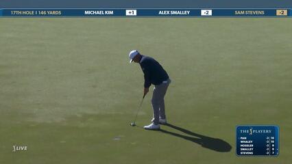 Sam Stevens | Round 1 | 17th hole | Shot 6 | 2025 THE PLAYERS