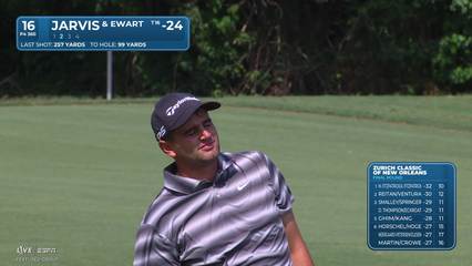 Casey Jarvis | Round 4 | 16th hole | Shot 2 | 2026 Zurich Classic