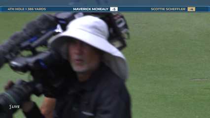 Scottie Scheffler | Round 4 | 4th hole | Shot 4 | 2026 THE PLAYERS