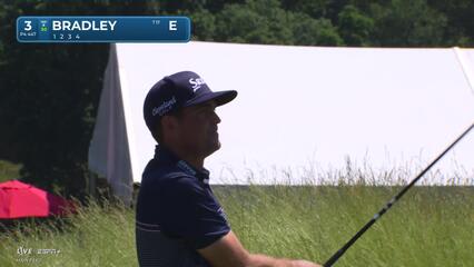 Keegan Bradley | Round 1 | 3rd hole | Shot 1 | 2025 Travelers