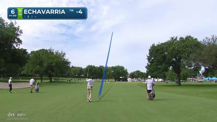 Nico Echavarria | Round 3 | 6th hole | Shot 2 | 2026 Charles Schwab